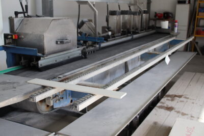 Battiscopa su misura ricavato da lastra in Gres Porcellanato colore bianco assoluto Florim 120 cm. - immagine 11