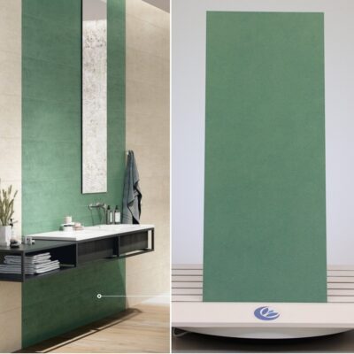 Rivestimento piastrelle bagno moderno effetto pietra minerale edera 32 x 80 cm. - BEST QUALITY