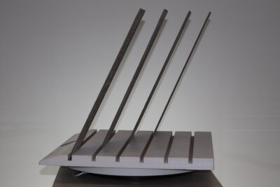 Rivestimento da esterno gres porcellanato effetto pietra marfil cubetti quadrati  geometrici 60x15cm - immagine 25