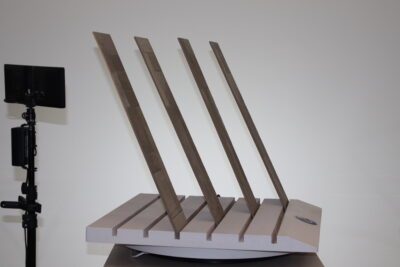 Pavimento da esterno gres porcellanato effetto pietra beige cubetti quadrati geometrici 60 x 15 cm. - immagine 12