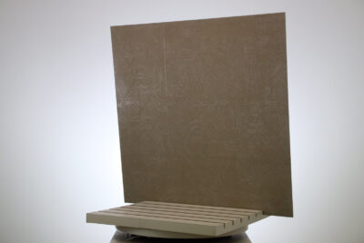 Pavimento effetto pietra colore sabbia vulcanica scura gres porcellanato R10 antimacchia 90 x 90 cm. - immagine 10