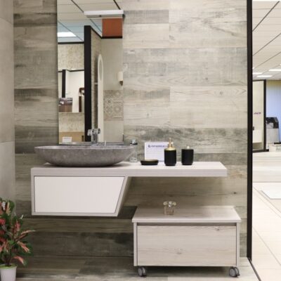 Piastrelle da rivestimento bagno effetto legno SHABBY CHIC lastre Florim 180 x 80 cm. - immagine 2