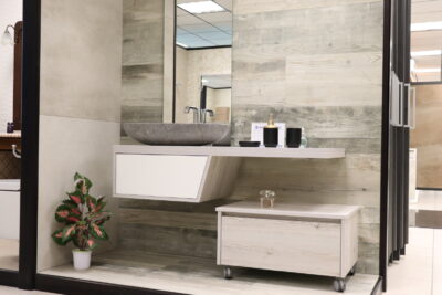Piastrelle da rivestimento bagno effetto legno SHABBY CHIC lastre Florim 180 x 80 cm. - immagine 19