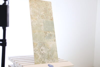 Rivestimento piastrelle bagno moderno effetto pietra verde edera 32 x 80 cm. - BEST QUALITY - immagine 3