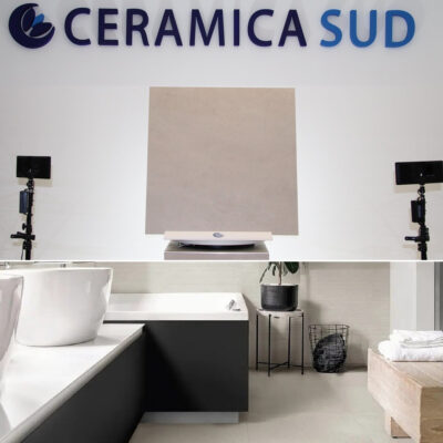 Moderne steeneffect beige zandkleur vlekbestendige porseleinen steengoedvloer 90 x 90 cm. - afbeelding 2