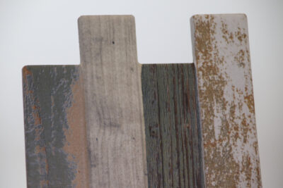 Houteffect dat in elkaar grijpende veelkleurige stroken cottage atlantic porseleinsteengoed bedekt 40 x 16 - afbeelding 18