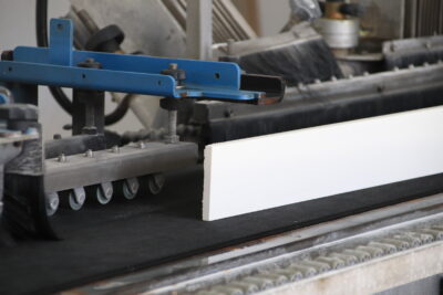 Battiscopa 180 cm. gres porcellanato bianco assoluto altezza 8 cm. rettificato tutta massa - immagine 7