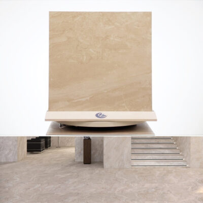 Rapolano honning marmor effekt porselen steintøy gulv 60 x 60 cm.