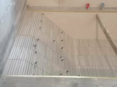 Mosaico listellare effetto legno per vasche e piscine in muratura 30 x 30 cm. - immagine 6