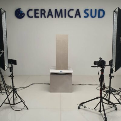 Offerta rivestimento piastrelle bagno moderno intreccio bianco sabbia 33 x 100 cm. - immagine 5