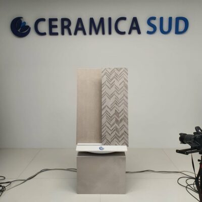 Offerta rivestimento piastrelle bagno moderno intreccio bianco sabbia 33 x 100 cm. - immagine 13