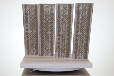 Pavimento da esterno gres porcellanato effetto pietra marfil cubetti quadrati geometrici 60 x 15 cm - immagine 20