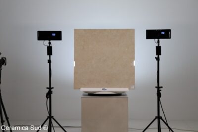 Pavimento da interno lucido a specchio effetto marmo Botticino crema fiorito beige 80 x 77,7 cm. - immagine 8