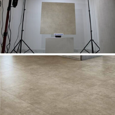 Rivestimento da interno quadrato moderno effetto pietra beige 90 x 90 cm. - MADE IN ITALY - immagine 2