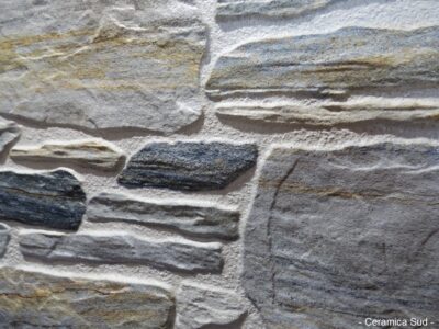 Rivestimento in finta pietra per muri interno / esterno muretto a secco ardesia 26,3 x 47,5 cm. - immagine 6
