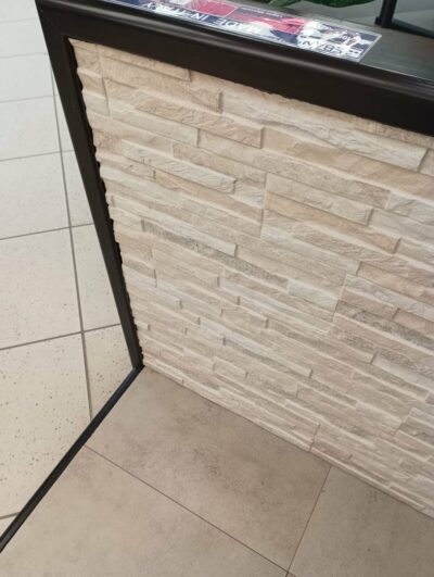 Rivestimento murale da esterno effetto pietra mix beige per protezione cappotto casa - immagine 8