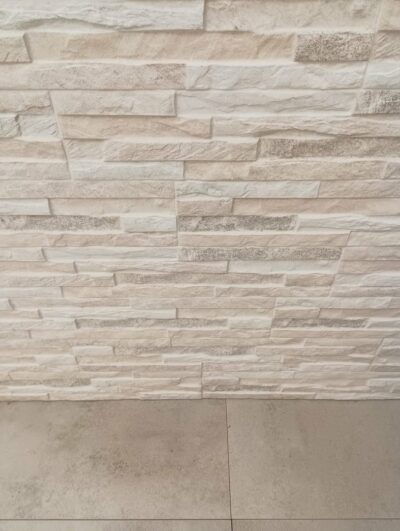 Rivestimento murale da esterno effetto pietra mix beige per protezione cappotto casa - immagine 11
