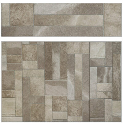 Rivestimento muri salotto effetto pietra decorativo da interno antimacchia e antimuffa - immagine 2