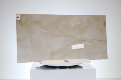 Pavimento gres porcellanato senza fuga marmo onice rettificato levigato a specchio 60 x 120 cm. - immagine 10