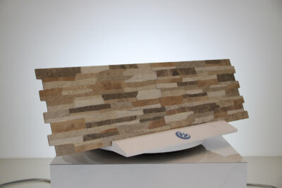 Rivestimento murale anti umidità effetto pietra 3D decoro muro 33 x 55 cm. - immagine 5