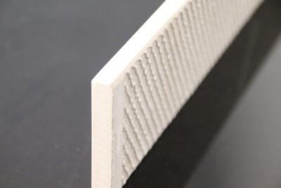 Battiscopa bianco assoluto gres porcellanato lato frontale smaltato altezza 4 cm. x larghezza 120 cm - immagine 3