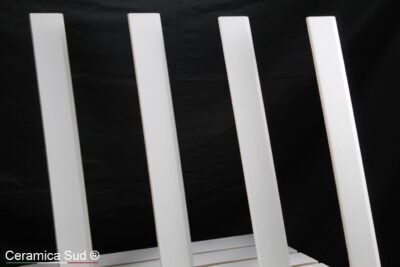 Battiscopa UNIVERSALE COLORE MURO bianco assoluto in gres porcellanato antimacchia antimuffa - immagine 4