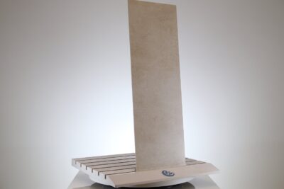 Rivestimento piastrelle bagno 3D effetto Pietra di Lecce stonalizzato varietà superior 30 x 90 cm - immagine 13