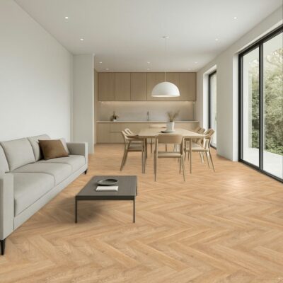 Stock Miglior Pavimento SPC Minerale Antimacchia New Flow 55 spessore sottile legno Ande