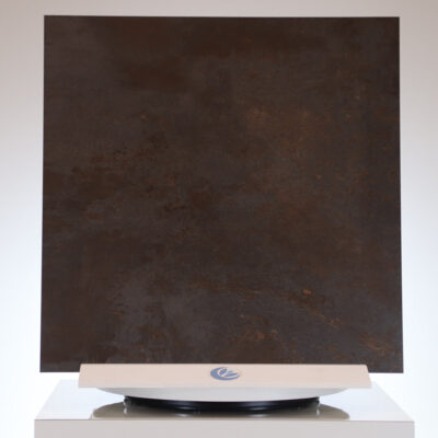 ENERGIEKER Corten kledning ask Konsept Antrasitt kobber rust porselen steintøy 80 x 80 cm.