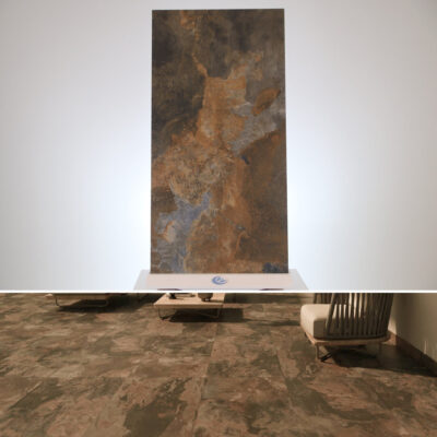 Stock Pamesa offerta Gres porcellanato effetto Corten pavimento e rivestimento da interno 60 x 120