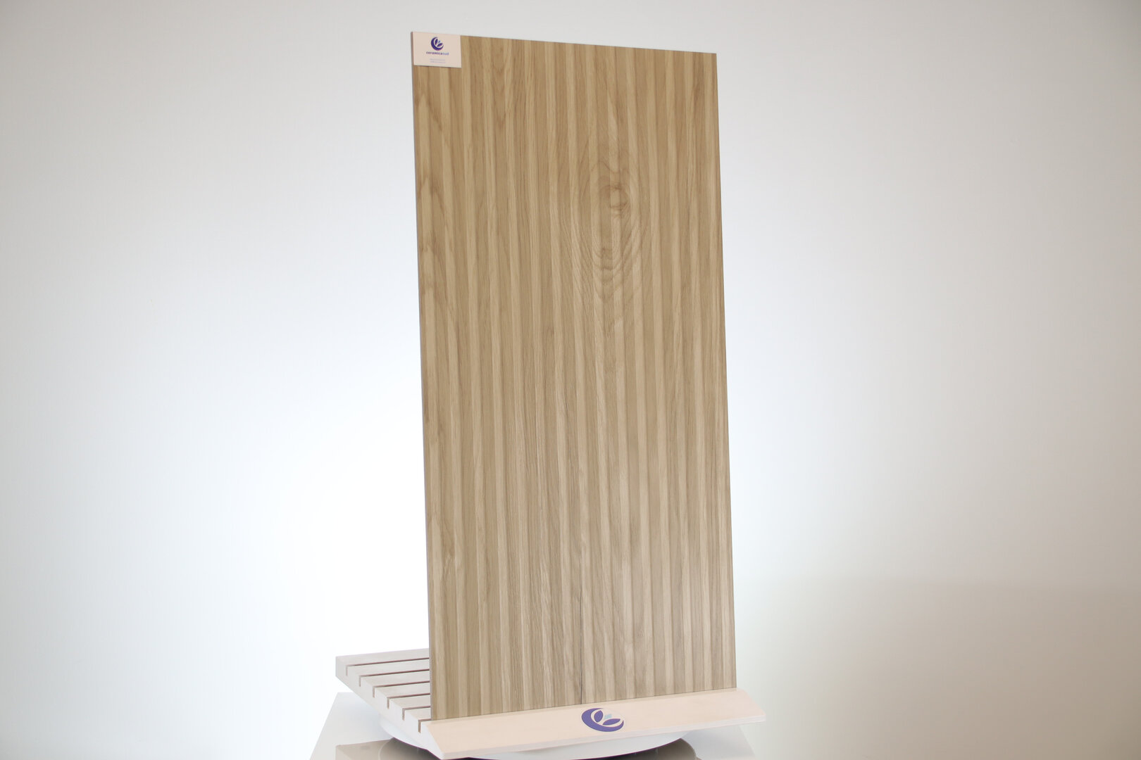 Rivestimento cannettato 3D Rovere chiaro interno Esterno 60 x 120 cm. - immagine 9
