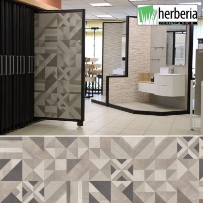Rivestimento decoro forme mix Herberia 75 x 75 cm. - MADE IN ITALY